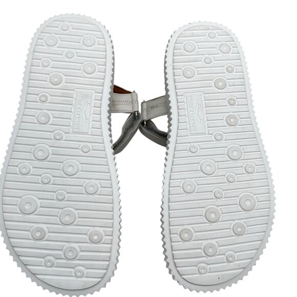 Voile Blanche Lisa Platform sandals size 38 US 8 cream beige Hook-and-loop - Picture 6 of 9